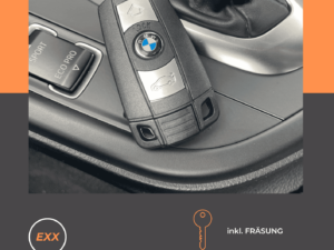 Ersatz-Schlüssel inkl. Codierung & Fräsung für BMW 1er E81 E82 E87 E88